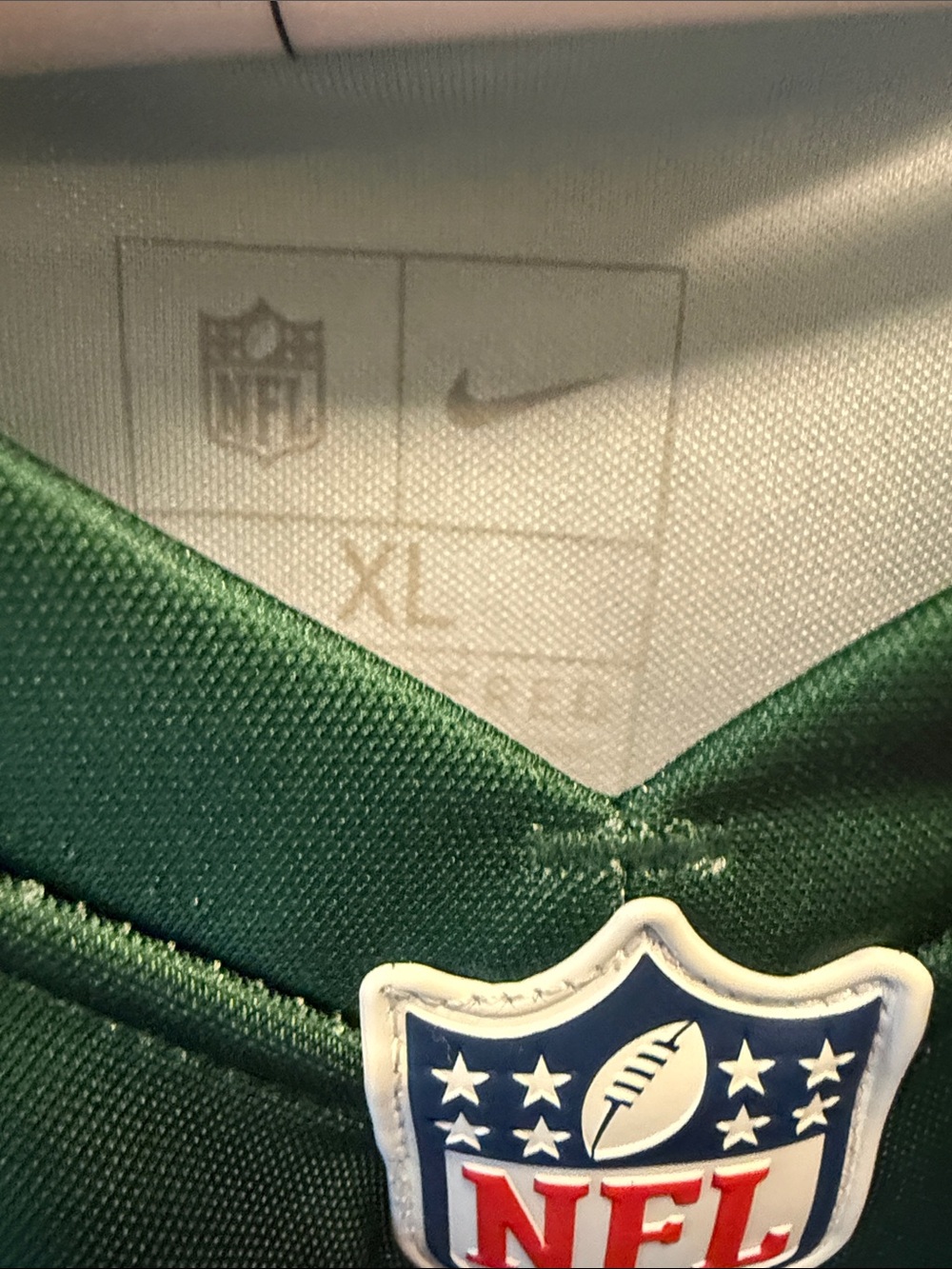 Nike New York Green #8 Men's Jersey - Picture 3 of 4